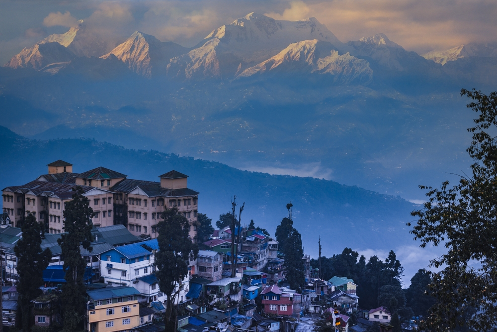 winter destinations Darjeeling