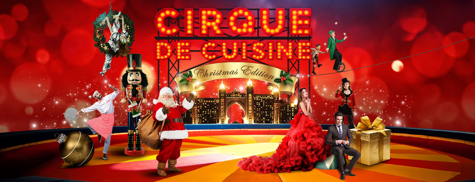 Cirque de Cuisine, Atlantis christmas